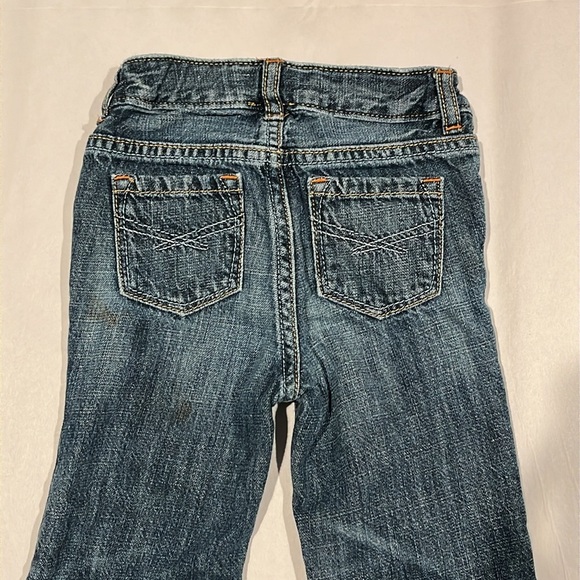 BABY GAP Toddler 2T Straight Jeans Dark Wash Denim Adjustable Waist - Picture 6 of 8